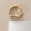 ココシュニック(COCOSHNIK)のK18ダイヤモンド アングルド リング4