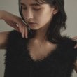 ココシュニック(COCOSHNIK)のK10ダイヤモンド シフテッドスクエア ネックレス9