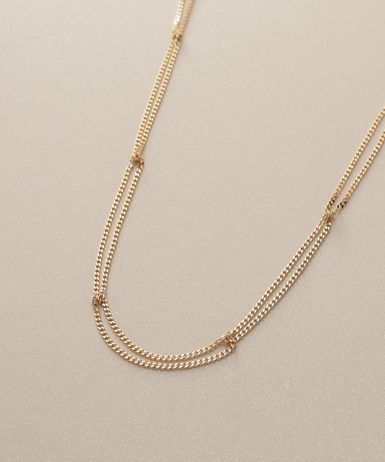 ココシュニック(COCOSHNIK)のK10キヘイループ ネックレス（60cm）2