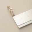 ココシュニック(COCOSHNIK)のK10ダイヤモンド スウィングフレーム スタッドピアス4