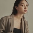 ココシュニック(COCOSHNIK)のK10ダイヤモンド キヘイモチーフ ネックレス9