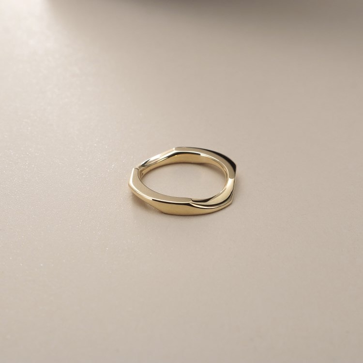 ココシュニック(COCOSHNIK)のK10キヘイモチーフ リング リング