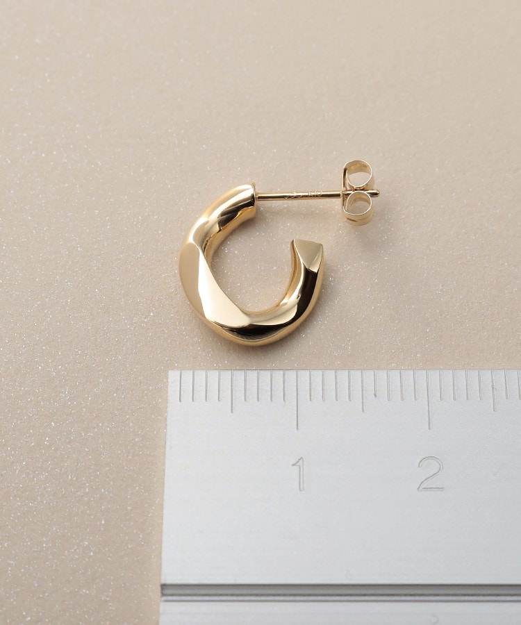 ココシュニック(COCOSHNIK)のK10キヘイモチーフ スタッドピアス4