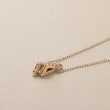 ココシュニック(COCOSHNIK)のK10ダイヤモンド トライアングルシェイプ ネックレス3