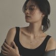 ココシュニック(COCOSHNIK)のK10ダイヤモンド トライアングルシェイプ ネックレス9