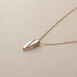 ココシュニック(COCOSHNIK)のK10ダイヤモンド シフテッドレクタングル ネックレス3