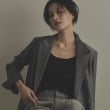 ココシュニック(COCOSHNIK)のK18ケーブルチェーン3・1フィガロ ネックレス6