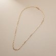 ココシュニック(COCOSHNIK)のK18ダイヤモンド ロングカットアズキチェーングラデーション ネックレス4