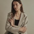 ココシュニック(COCOSHNIK)のK10アシンメクロスライン リング5