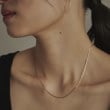 ココシュニック(COCOSHNIK)のK18ベネチアンフラット ネックレス細7