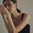 ココシュニック(COCOSHNIK)のK10フォールディングプレート スタッドピアス6