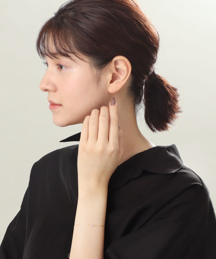 K10ダイヤモンド馬蹄モチーフ ブレスレット(ブレスレット K10ダイヤモンド馬蹄モチーフ ブレスレット(ブレスレット