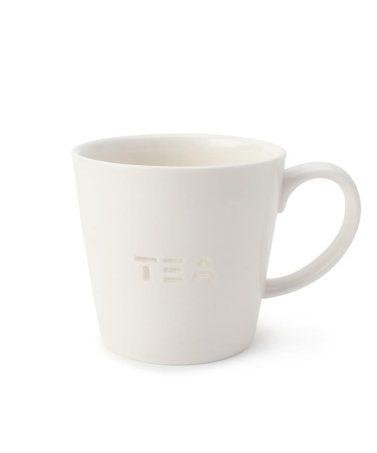 ワンズテラス(one'sterrace)の透かしマグカップ TEA ホワイト(002)