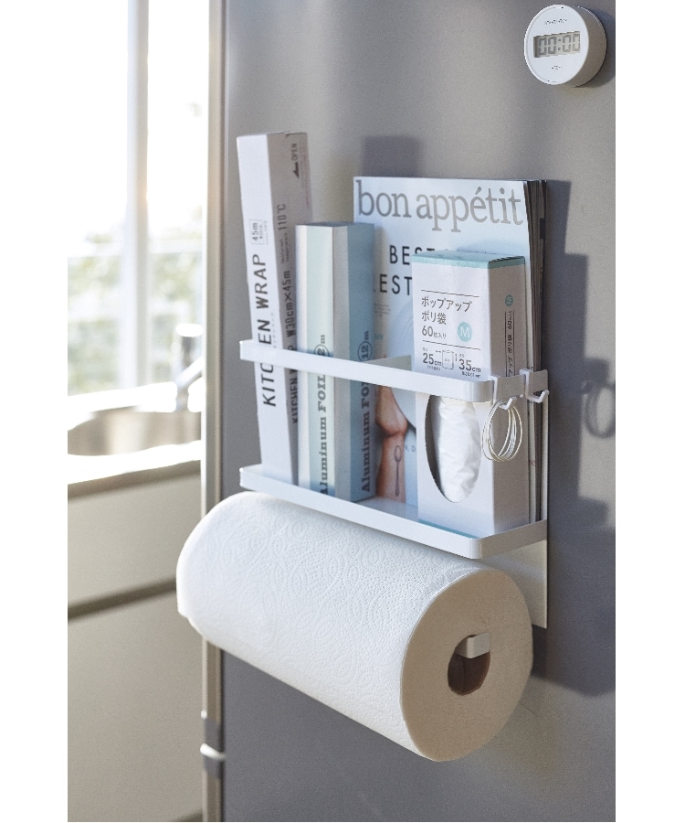 Tower タワー マグネットペーパー ラップホルダー キッチン収納 ラック One Sterrace ワンズテラス ワールド オンラインストア World Online Store Tower タワー マグネットペーパー ラップホルダー キッチン収納 ラック One Sterrace ワンズテラス ワールド オンラインストア World Online Store