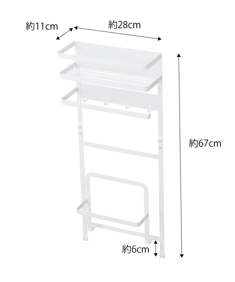 ワンズテラス(one'sterrace)のtower タワー 洗濯機横マグネット収納ラック1