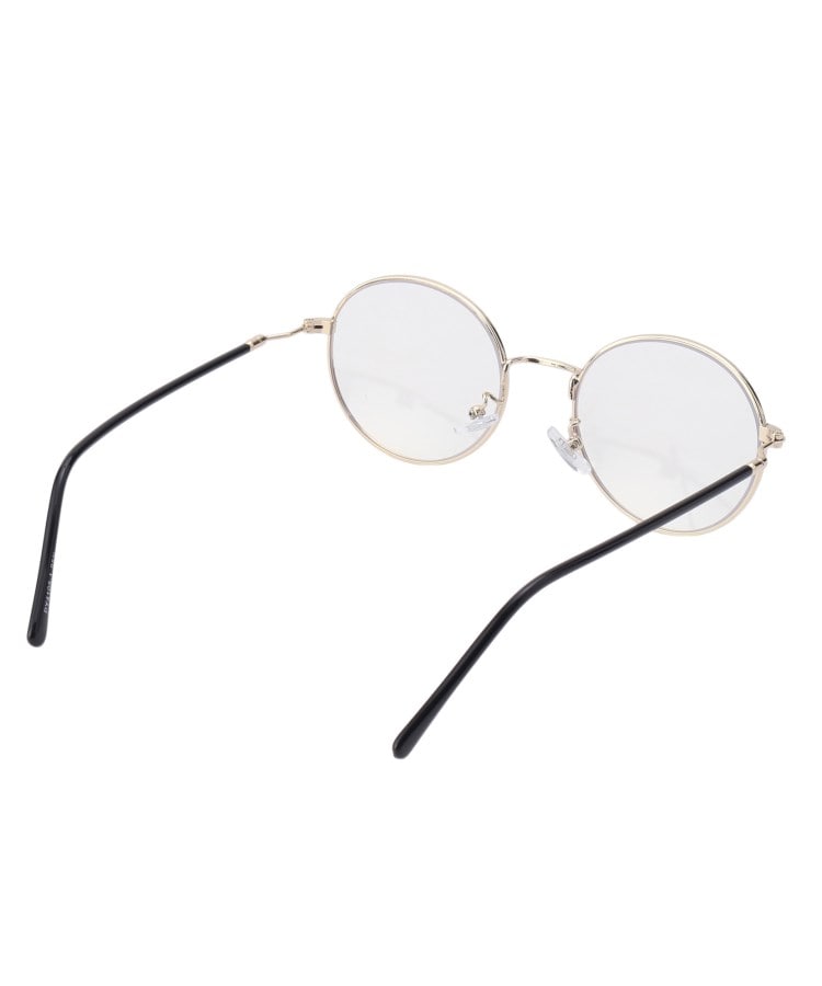 BLANC クリアフレームラウンドサングラス Square Clear Frame Sunglasses グッズ｜皇治プロデュース