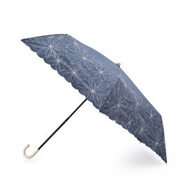 ワンズテラス(one'sterrace)のマーガレット刺しゅう　折り畳みパラソル 折りたたみ傘