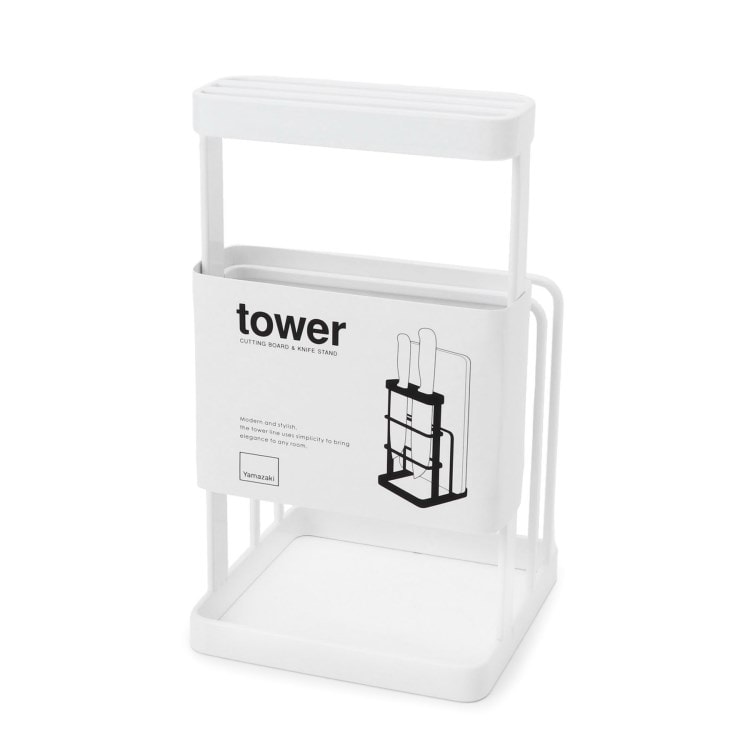 ワンズテラス(one'sterrace)のtower タワー カッティングボード＆包丁スタンド キッチン収納・ラック