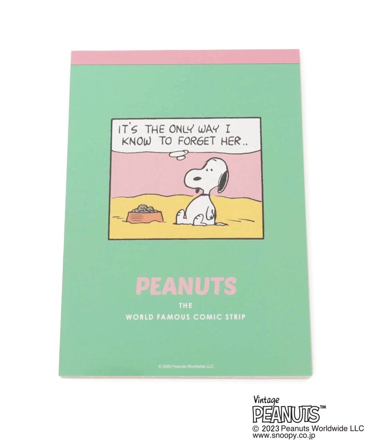 one'sterrace(󥺥ƥ饹) SNOOPY A6 PEANUTS COMICAL SCENES
