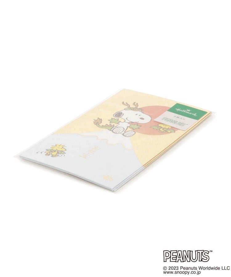 ワンズテラス(one'sterrace)の◆SNOOPY 年賀ポチ袋 箔富士と被りたつ3