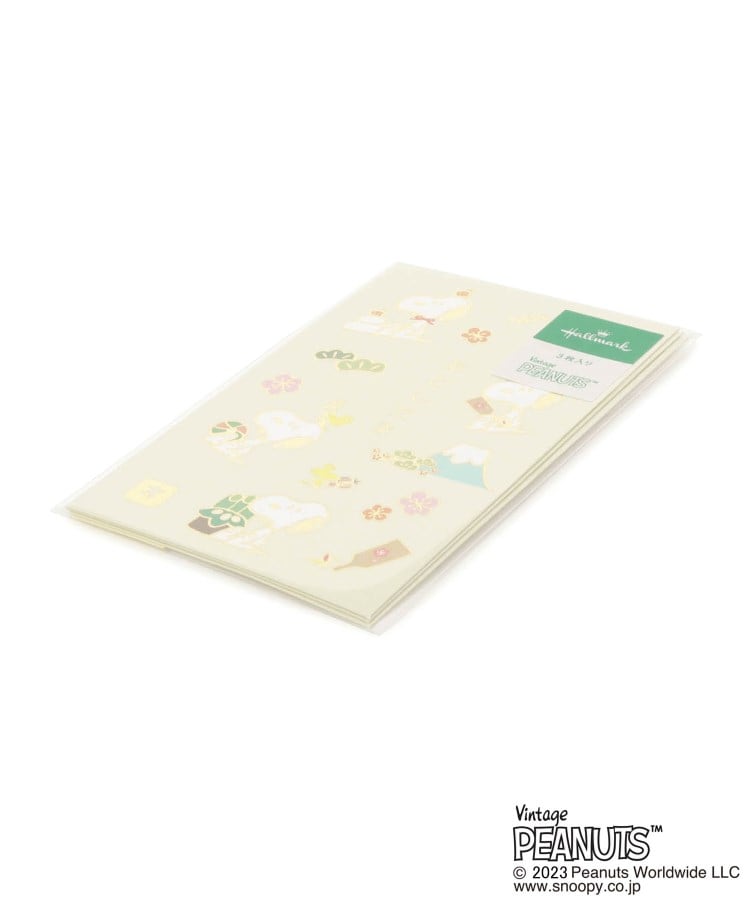 ワンズテラス(one'sterrace)の◆SNOOPY 年賀ポチ袋 箔スヌーピーと縁起物3