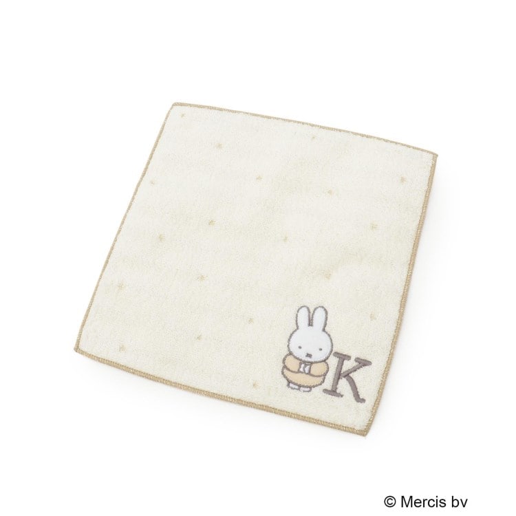 ワンズテラス(one'sterrace)の◆Dick Bruna miffy ミニタオル キラキライニシャル K ミッフィー