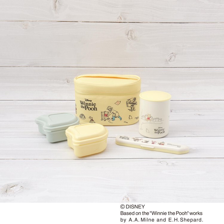 ワンズテラス(one'sterrace)の◆ディズニー 『クマのプーさん』 抗菌保温ジャー付ランチ POOH CAFE ディズニー