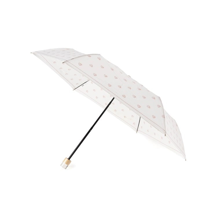 ワンズテラス(one'sterrace)の【晴雨兼用/UV】チャーミーハート 折傘 折りたたみ傘