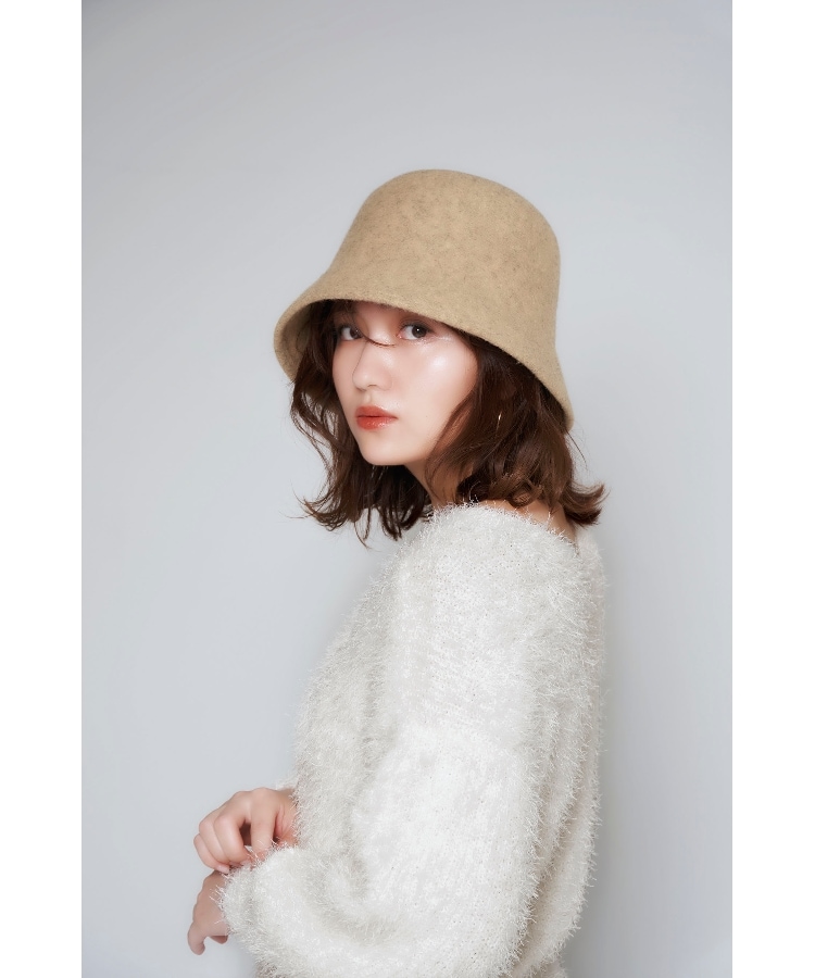 ワンズテラス(one'sterrace)の【あったか】小顔見えバケットハット フェルト9