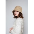 ワンズテラス(one'sterrace)の【あったか】小顔見えバケットハット フェルト ナチュラル(052)