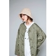 ワンズテラス(one'sterrace)の◆【あったか】小顔見えバケットハット ニット ホワイト(002)