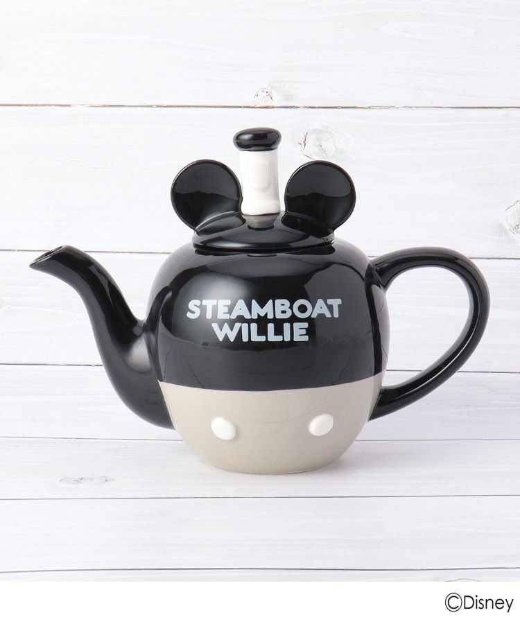 ◇ディズニー ティーポット 蒸気船ウィリー Disney100th ◇ディズニー ティーポット 蒸気船ウィリー Disney100th