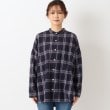 ワンズテラス(one'sterrace)の◆【ワンズテラスオリジナル】バンドカラー チェック柄 シャツ1