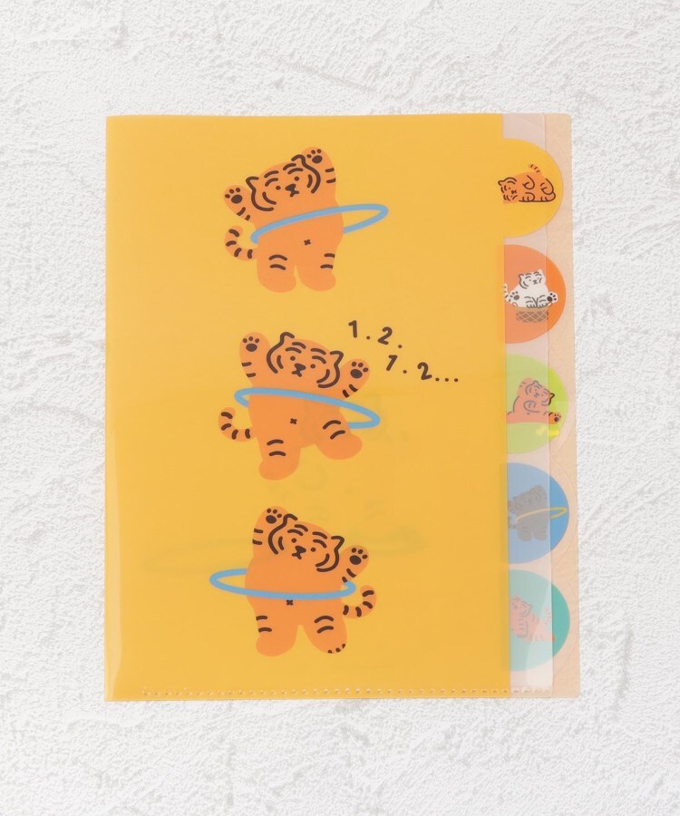 ワンズテラス(one'sterrace)の◆MUZIK TIGER ダイカットクリアファイル 5ポケット1