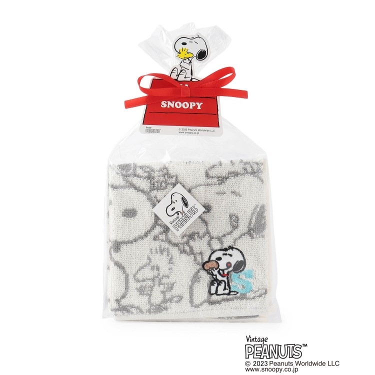 ワンズテラス(one'sterrace)の◆SNOOPY イニシャルミニタオル S スヌーピー