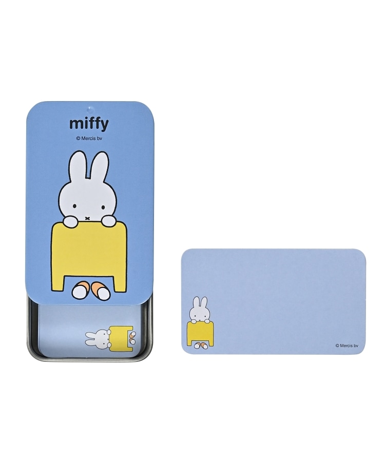 ◇Dick Bruna miffy スライド缶メモ（ミッフィー） | one