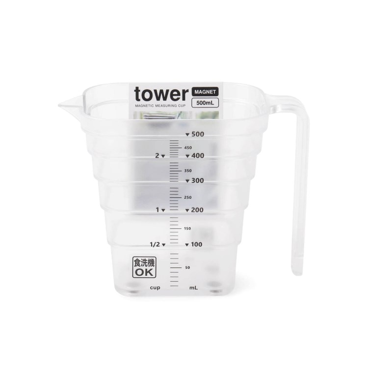 ワンズテラス(one'sterrace)のtower タワー マグネット段々計量カップ 500ml 調理器具