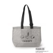 ワンズテラス(one'sterrace)の◆【A4可】SNOOPY メッシュトート グレー(912)
