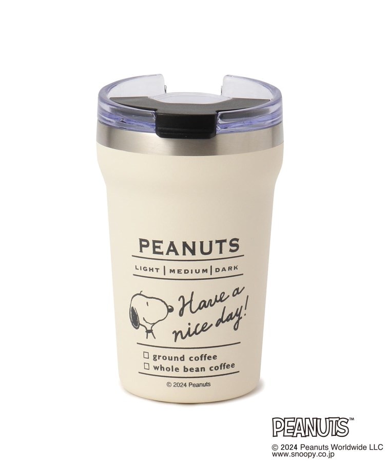 ワンズテラス(one'sterrace)の◆SNOOPY カフェタンブラー 350ml ベージュ(952)
