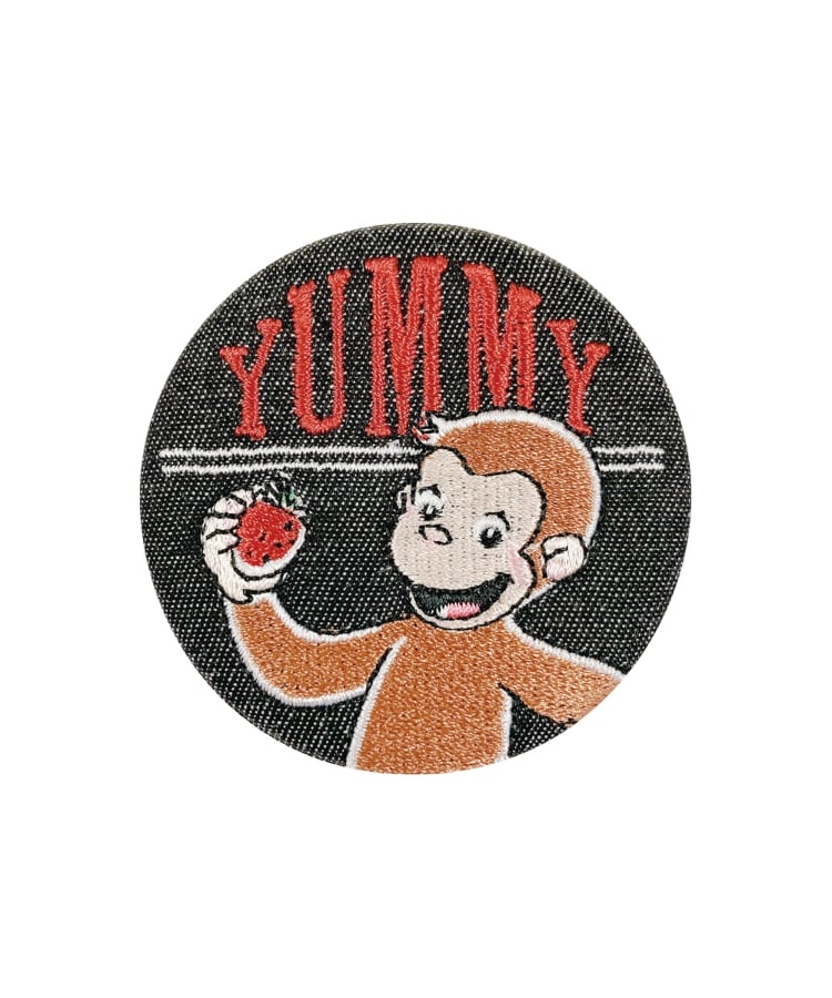 ワンズテラス(one'sterrace)の◆おさるのジョージ 刺繍缶バッジ シークレットデニム10