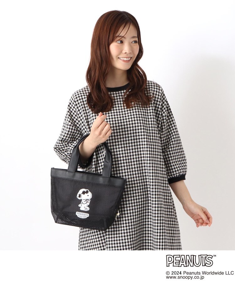 ワンズテラス(one'sterrace)の◆【数量限定】SNOOPY メッシュミニトートバッグ10