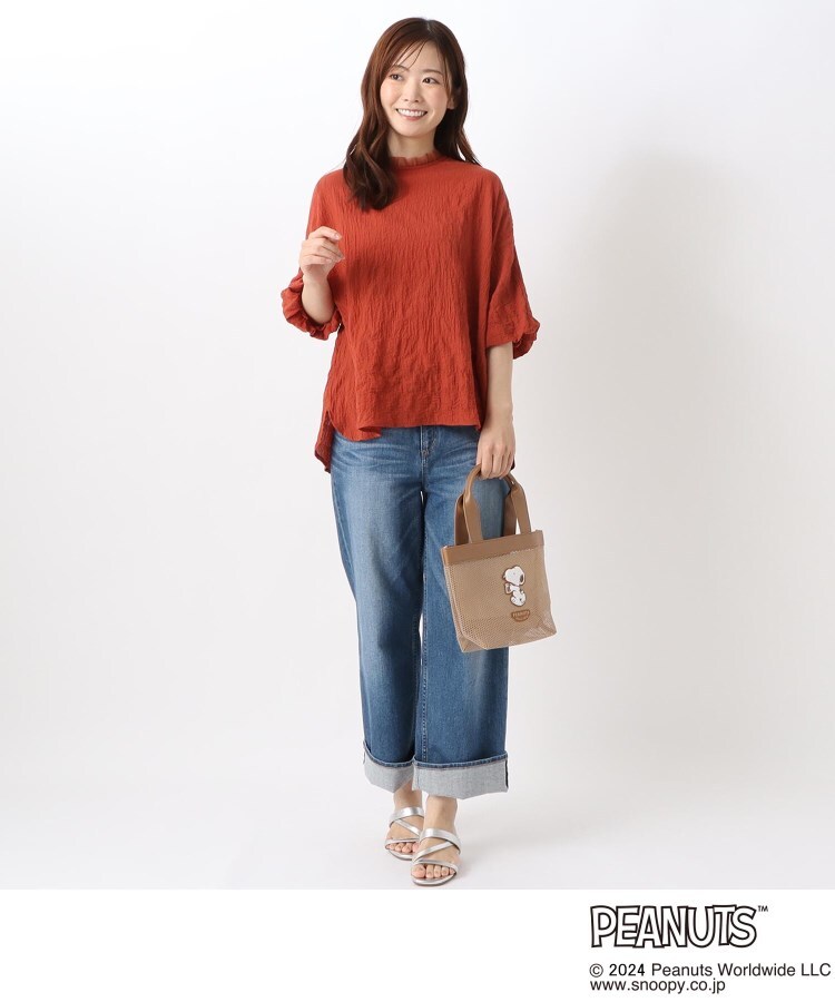 ワンズテラス(one'sterrace)の◆【数量限定】SNOOPY メッシュミニトートバッグ9