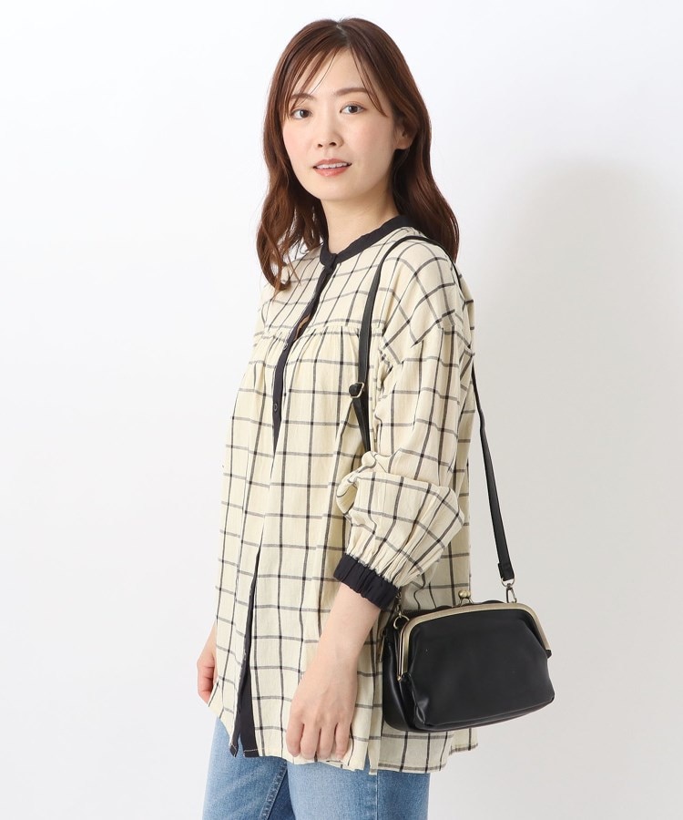 Legato Largo ポリッシュ がま口お財布ショルダー(ショルダー Legato Largo ポリッシュ がま口お財布ショルダー(ショルダー