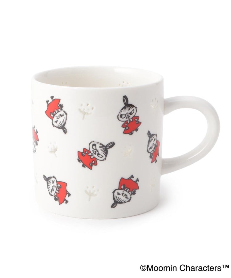 ワンズテラス(one'sterrace)のMOOMIN 透かしマグ 350ml レッド(962)