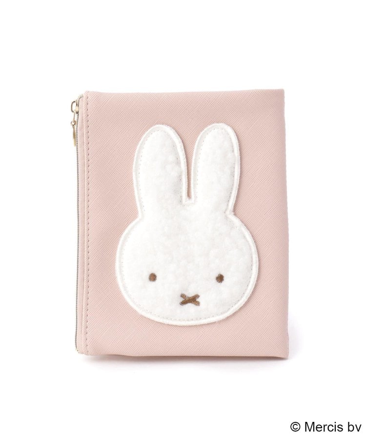 ワンズテラス(one'sterrace)の◆Dick Bruna miffy 二つ折りポーチ アップリケ ピンク(972)
