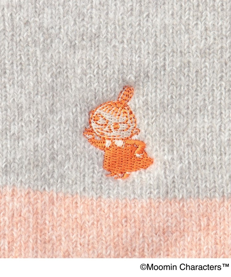 ワンズテラス(one'sterrace)の◆【あったか】MOOMIN レッグC ヘアmix ミイ刺繍ソックス3