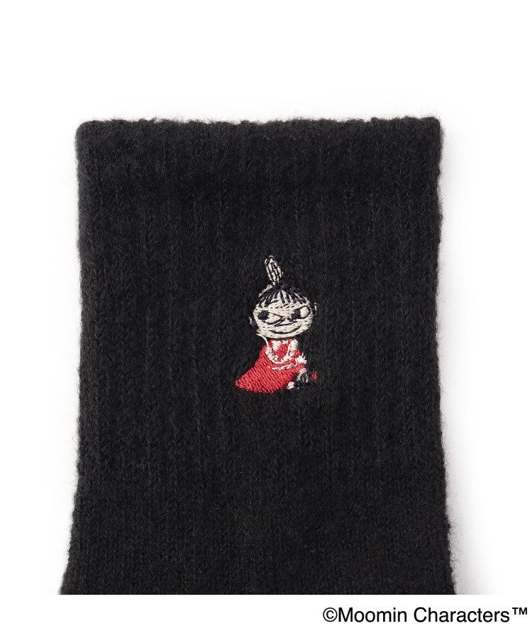 ワンズテラス(one'sterrace)の◆MOOMIN ロークルーフワニット ミイ刺繍ソックス2