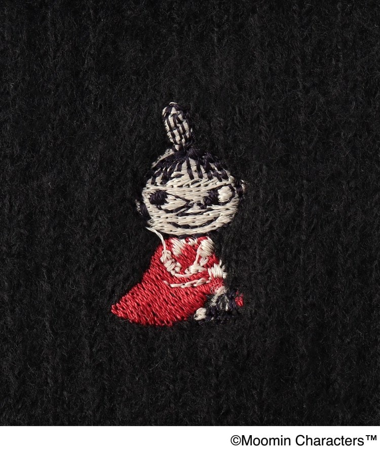 ワンズテラス(one'sterrace)の◆MOOMIN ロークルーフワニット ミイ刺繍ソックス4