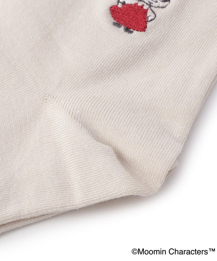 ワンズテラス(one'sterrace)の◆MOOMIN ムジネーム ミイ刺繍 ロークルーソックス4