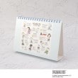 ワンズテラス(one'sterrace)の◆SNOOPY メモ付リングカレンダー 卓上4